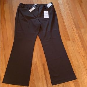 Size 16 brownish grey boot cut pant. Brand new.